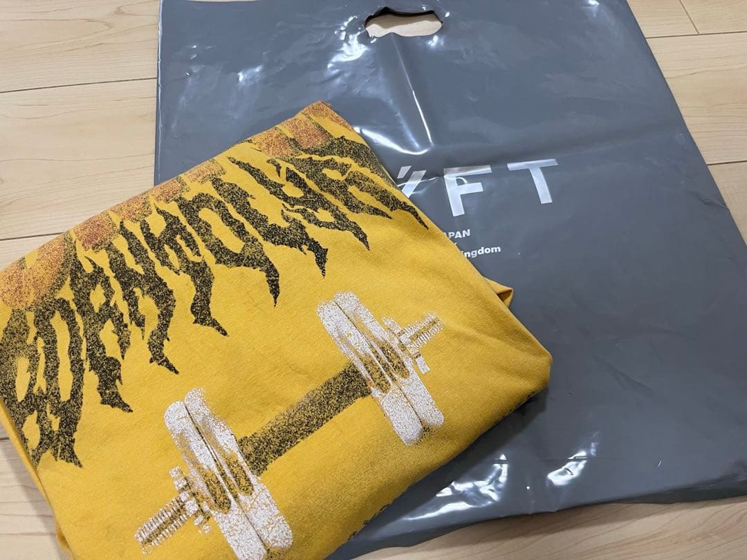 LYFT PUMPIN イエロー　Tシャツ M エクストラビッグ