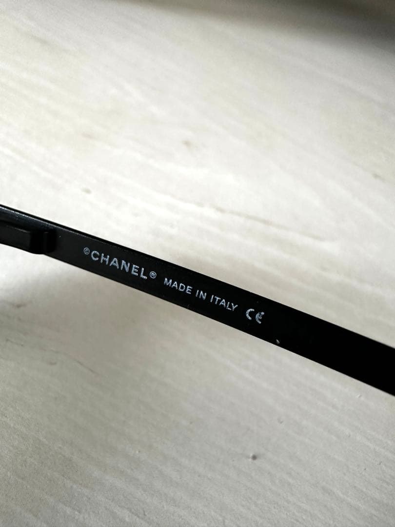 CHANEL ブラックグラデーションサングラス