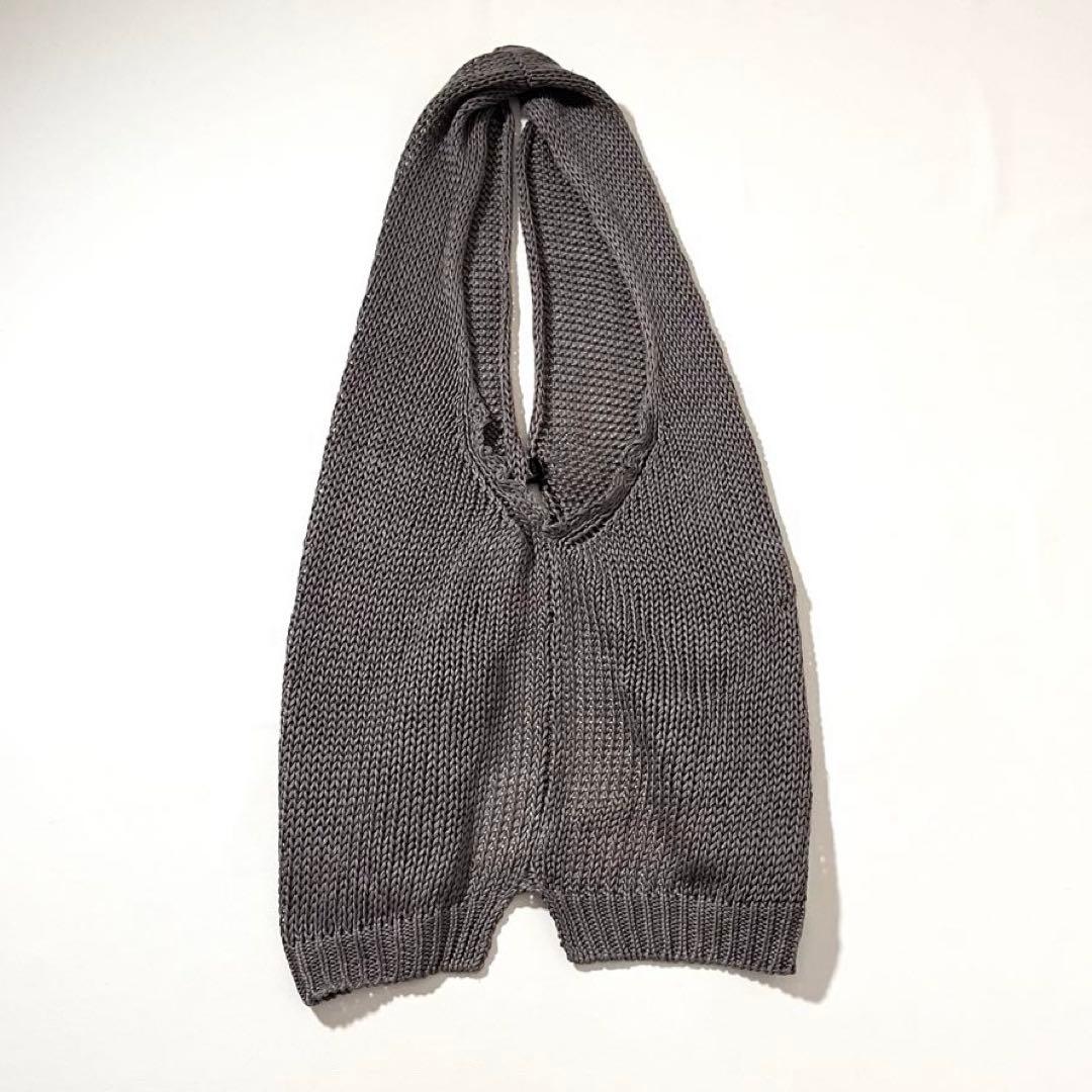 【美品】ブルネロクチネリ　変形 ニット カーディガン 羽織り　麻　ヘンプ100%
