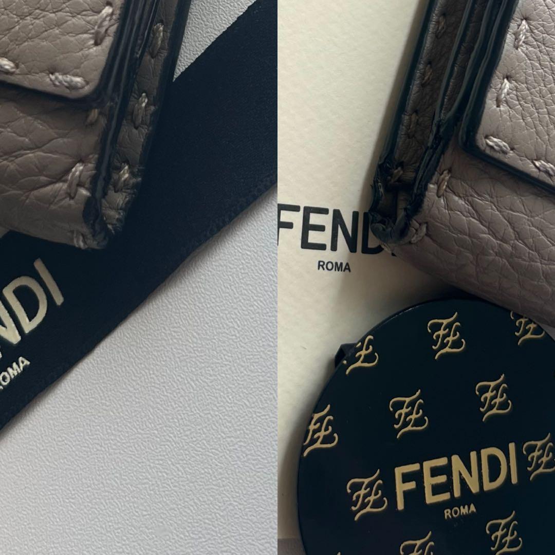 175 美品 FENDI フェンディ ピーカブー 2つ折り財布
