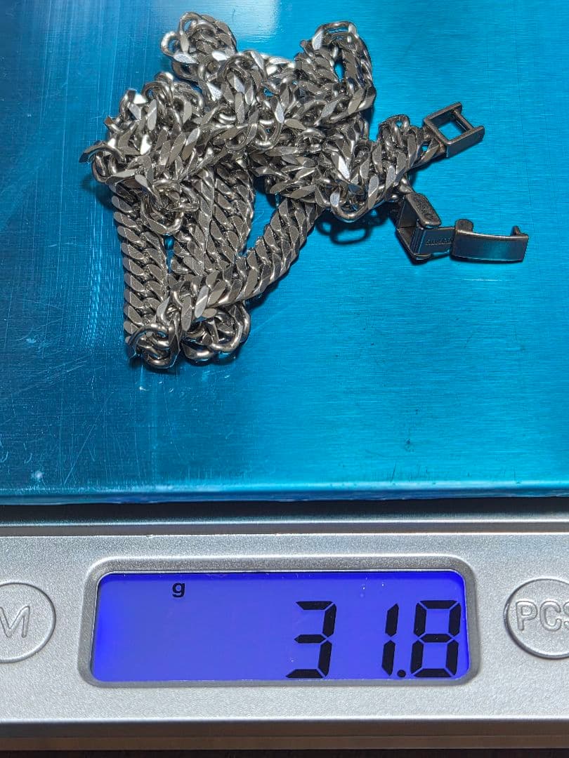 喜平　ネックレス　51cm　5ミリ　31.８g　Silver925 マイアミ