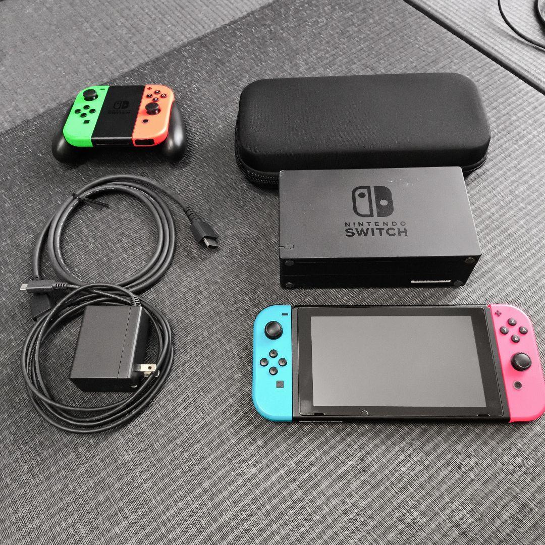 【おまけ】Nintendo Switch 本体 Joy-Con、sd128付き