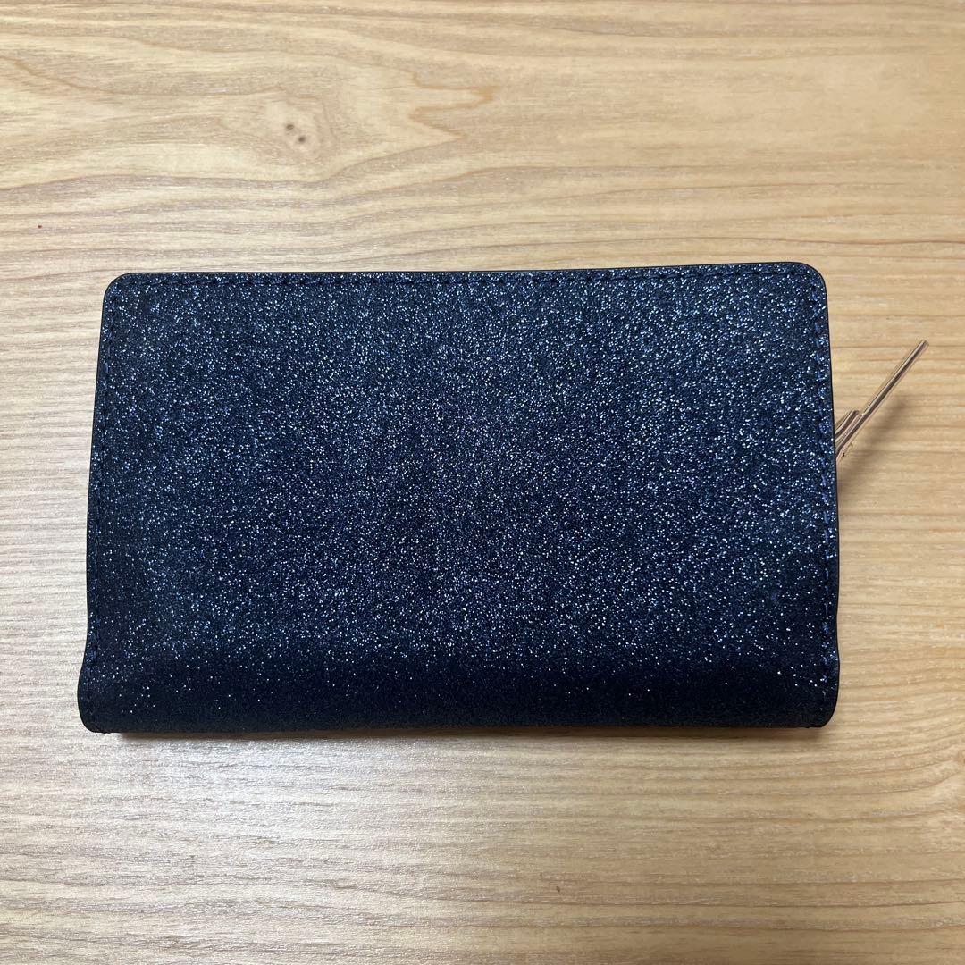 【ケイトスペード】　グリッター折財布