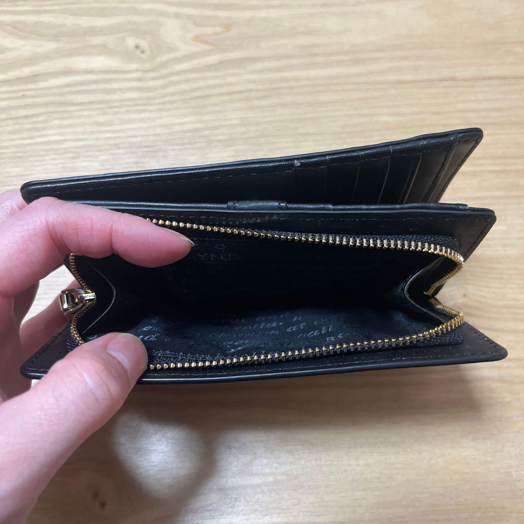 【ケイトスペード】　グリッター折財布