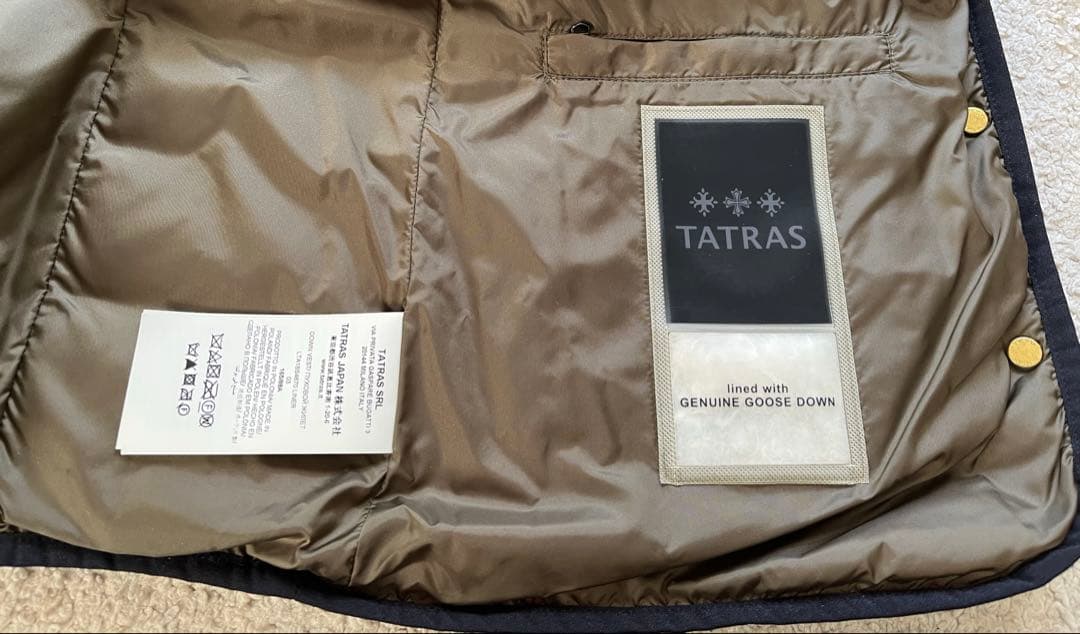 リリー⭐︎ TATRAS タトラス インナーベスト付き モッズコート