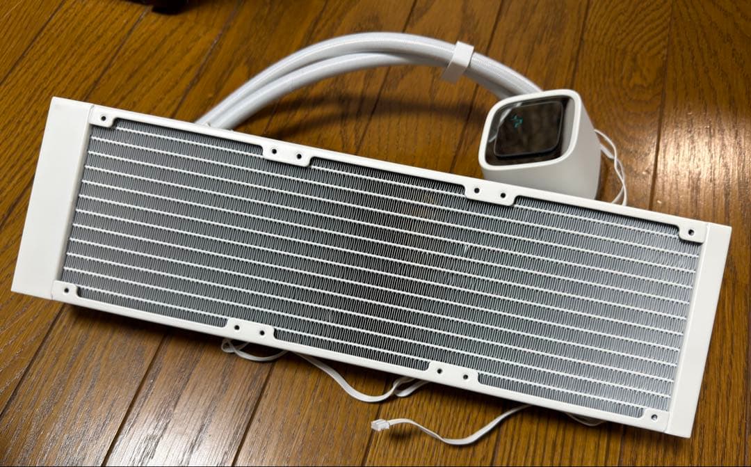 s*n様 DEEPCOOL LS720 ホワイト 360mm 簡易水冷 CPUク