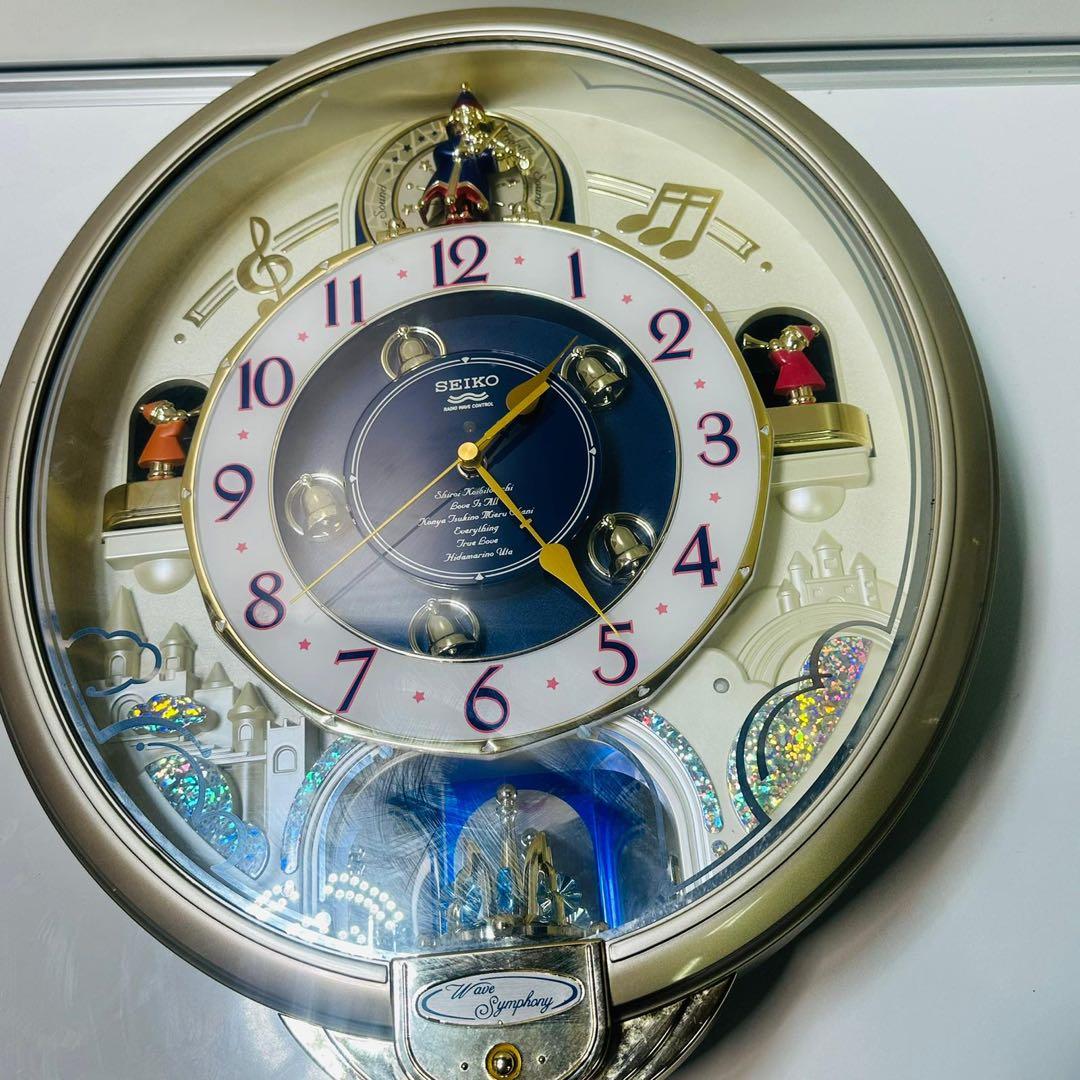 SEIKO 掛時計 RE555S 動作品