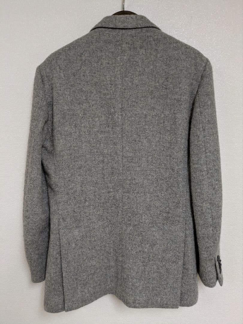 【純正木製ハンガー付】LARDINI ラルディーニ ジャケット 46 グレー