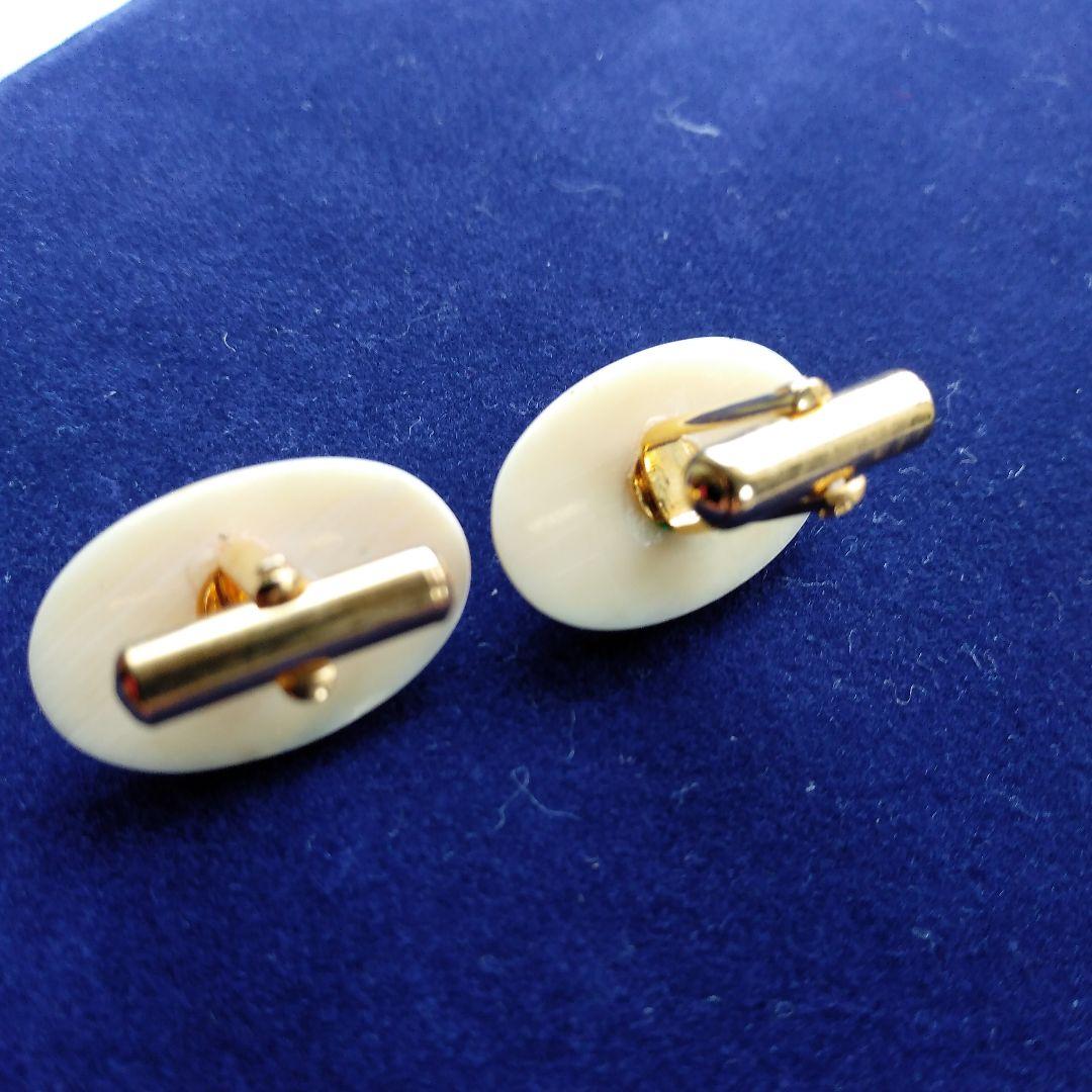 鯨歯　マッコウクジラ　カウス10セット（箱なし）