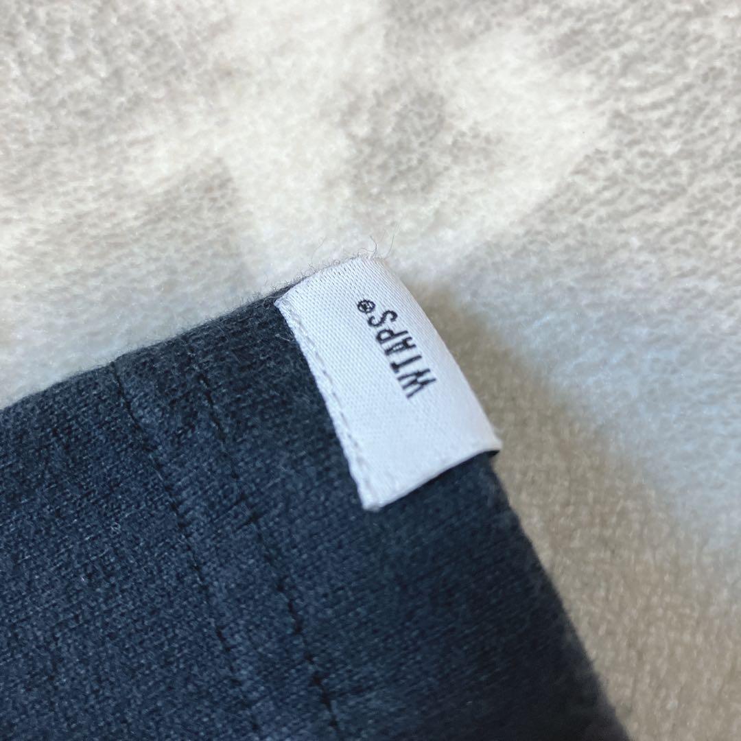 WTAPS クルーネック 半袖 カレッジ ロゴ Tシャツ ブラック M