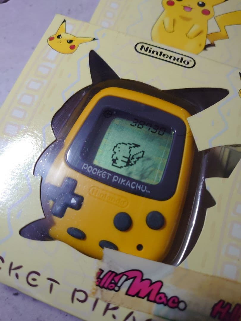 新品・未使用品　ポケットピカチュウ！ MPG-001 歩数計 Nintendo