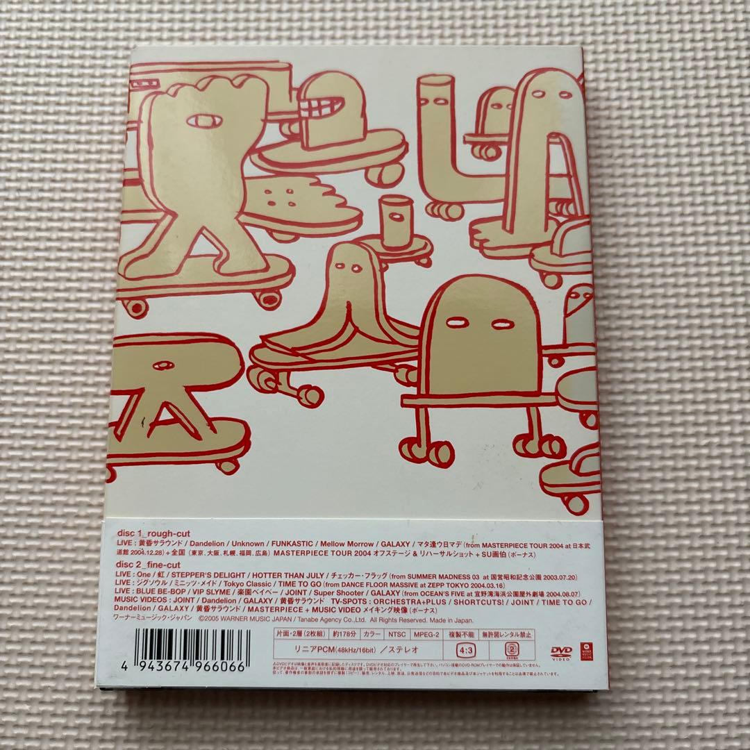 RIP SLYME◎ROUGH-CUT FIVE DVDフィギュアストラップ付き