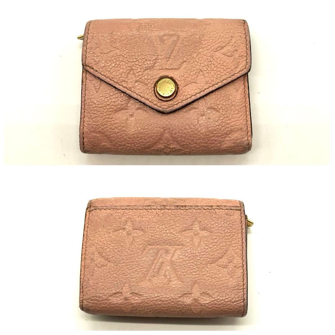 LOUIS VUITTON モノグラムアンプラント ポルトフォイユ ゾエ