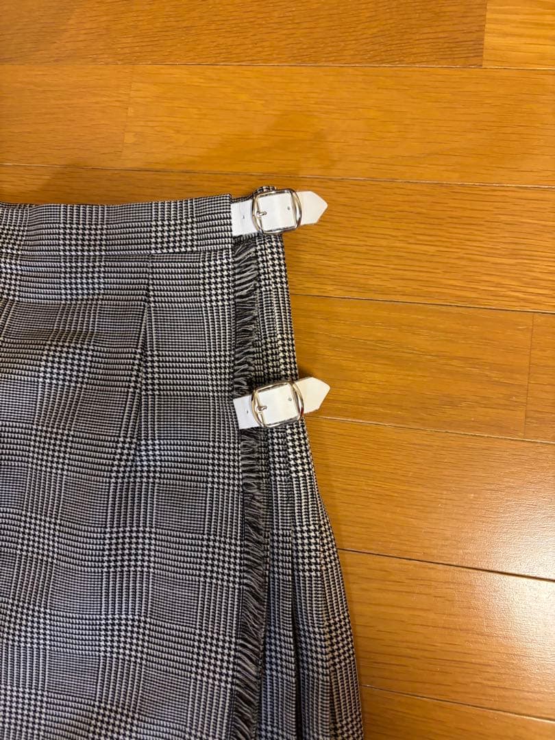 O'NEIL OF DUBLIN オニールチェック柄プリーツスカート