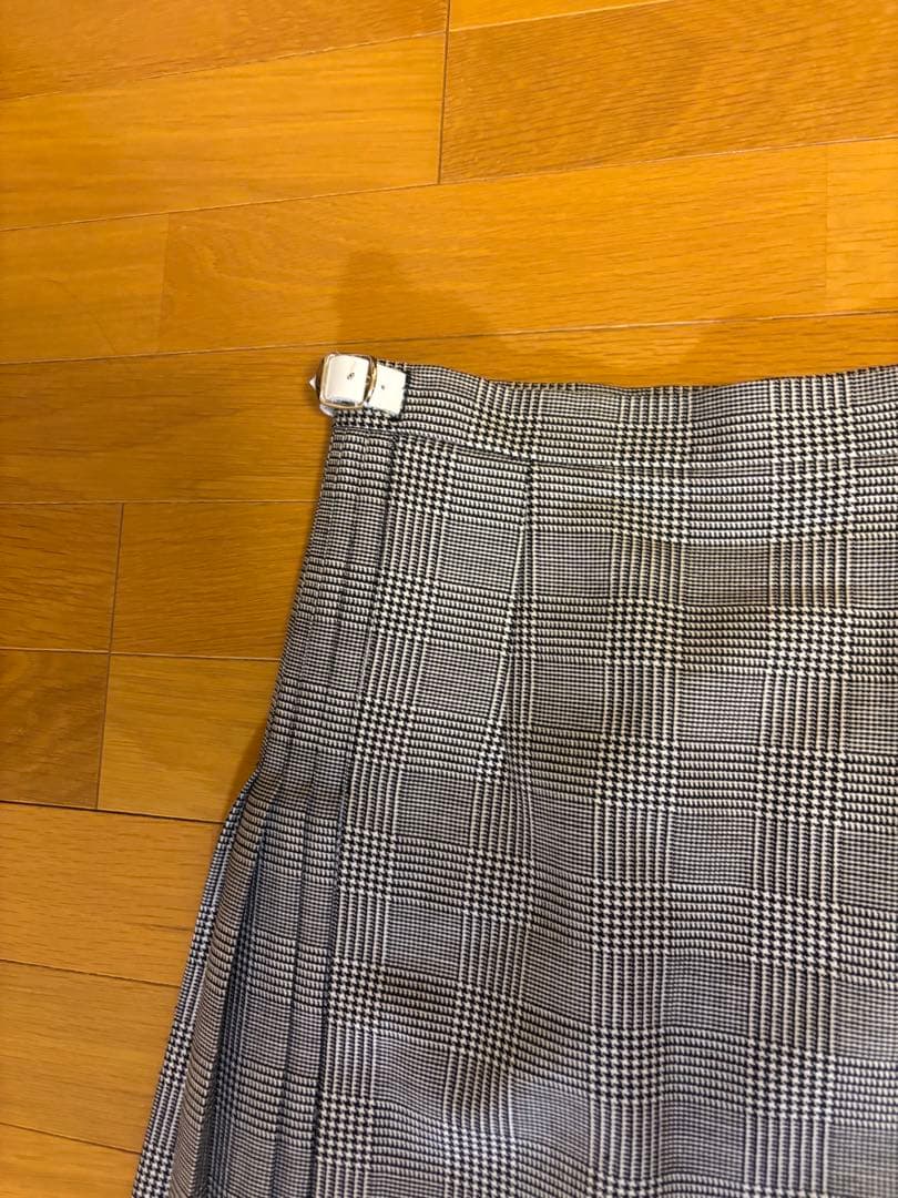 O'NEIL OF DUBLIN オニールチェック柄プリーツスカート