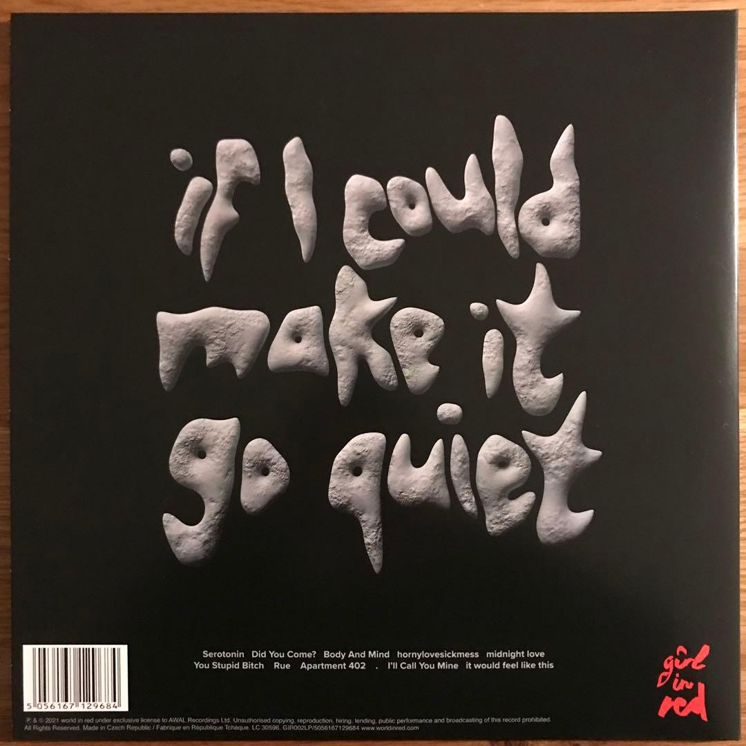 洋楽 Girl In Red If I Could Make It Go Quiet