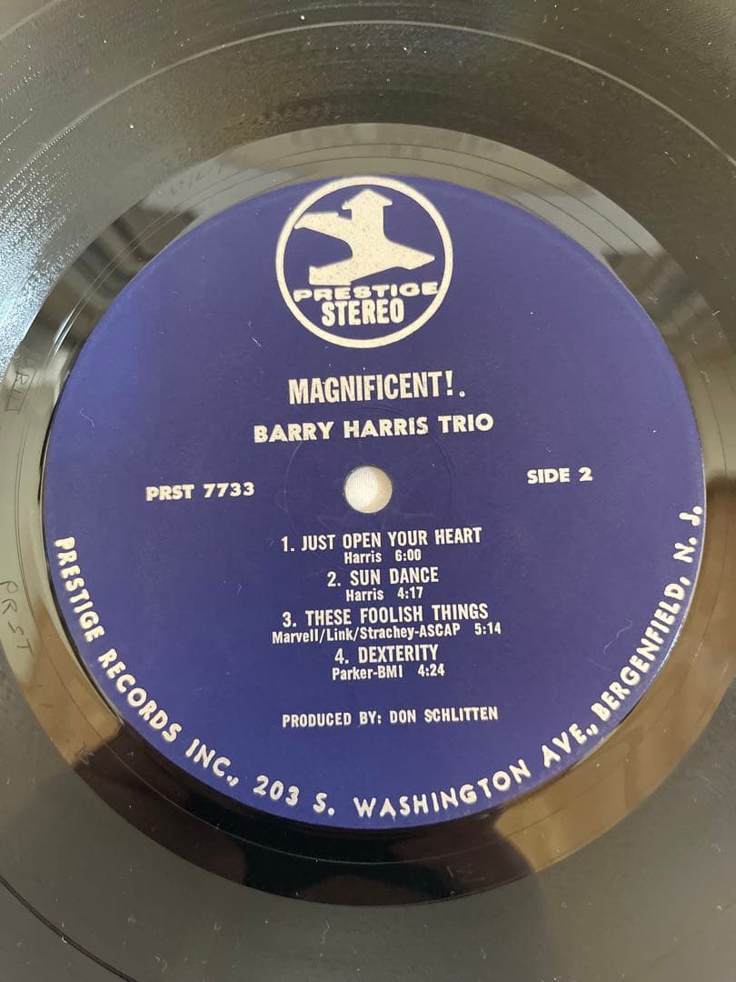 ハ*チ様 激レアオリジナル‼️Barry Harris trio Magnifi