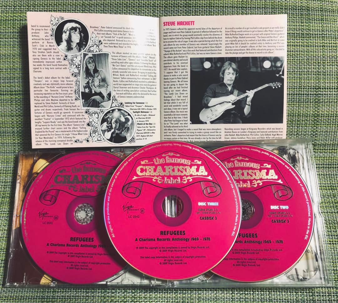【希少EUプレス3CD】カリスマ・レーベル・コンピレーション