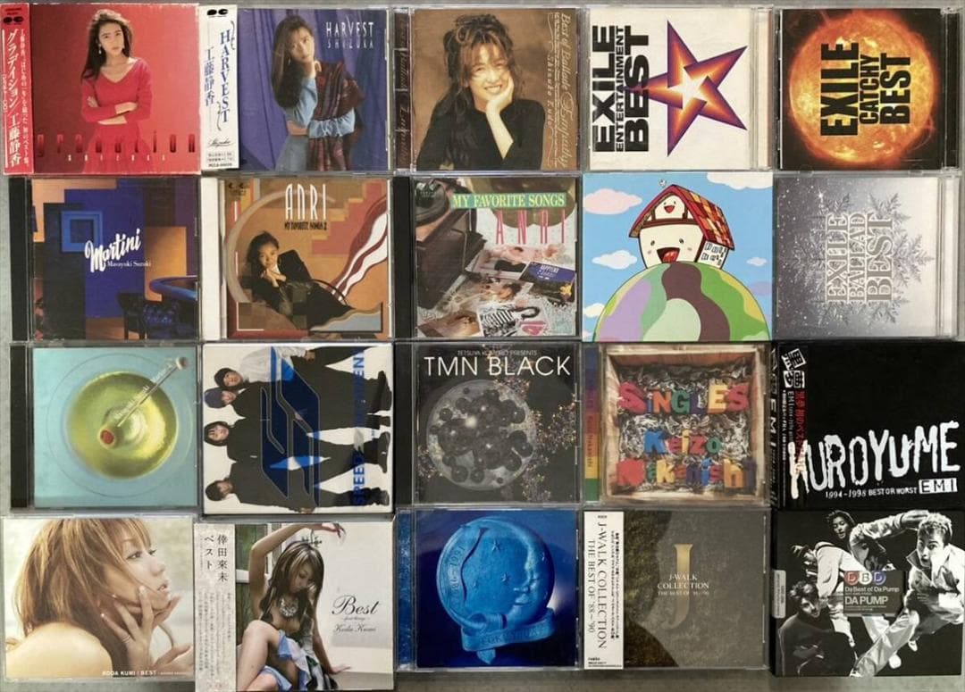 邦楽 ベストアルバム CD まとめて85枚セット [CY846]