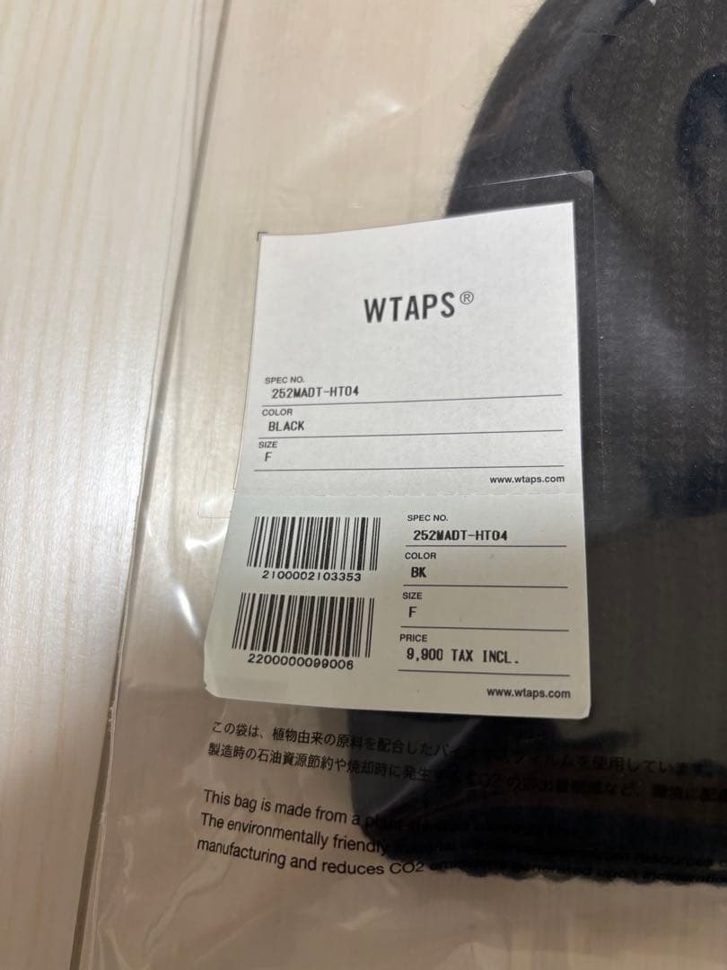 値下げ不可 wtaps FLP Beanie ALNY black 新品