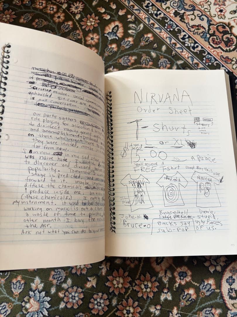  Cobain Journals & Nirvana DVDセット