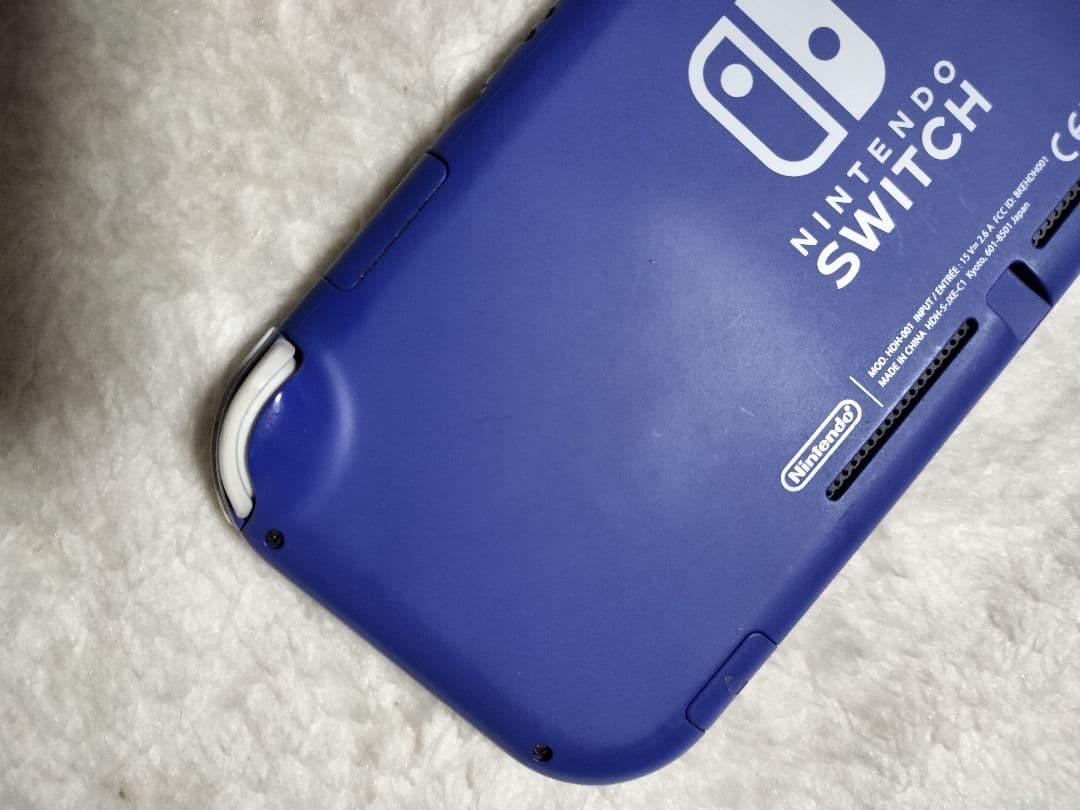 ジャンクNintendo Switch Lite ブルー 本体