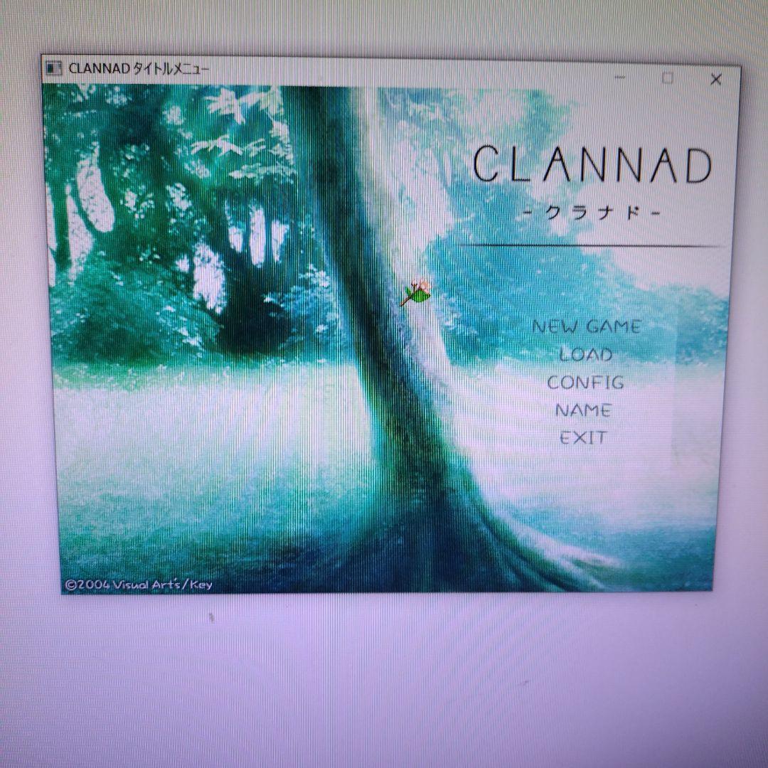 PCソフト CLANNAD 初回限定版　動作確認済み