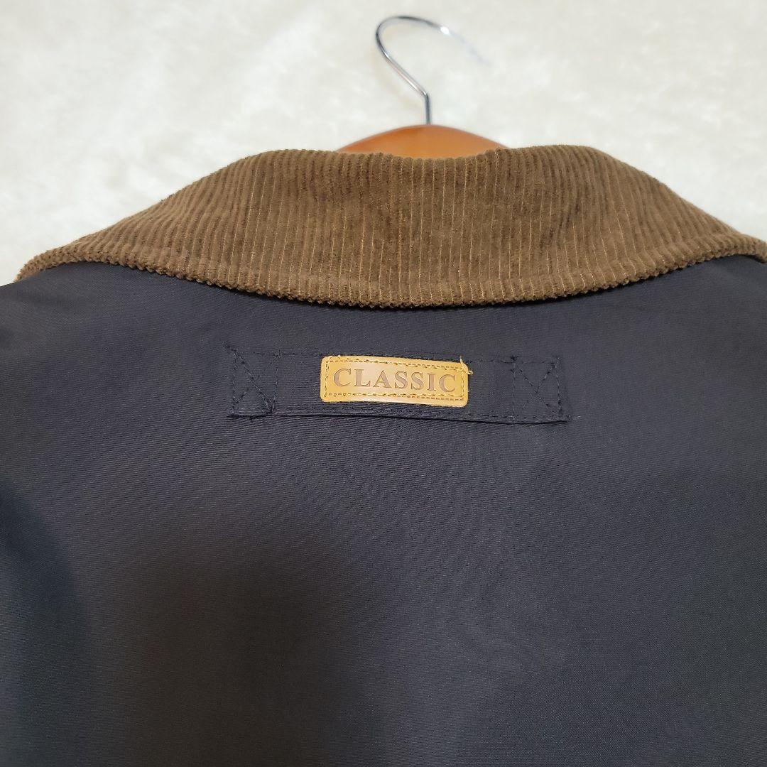 【美品】Stüssy ブラック コーチジャケット コーデュロイ襟 L