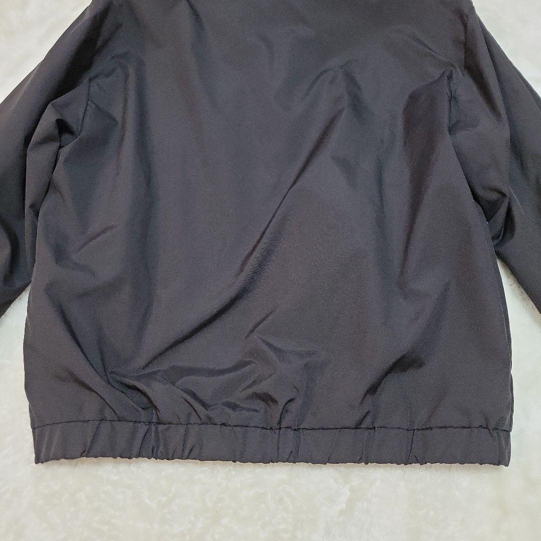 【美品】Stüssy ブラック コーチジャケット コーデュロイ襟 L