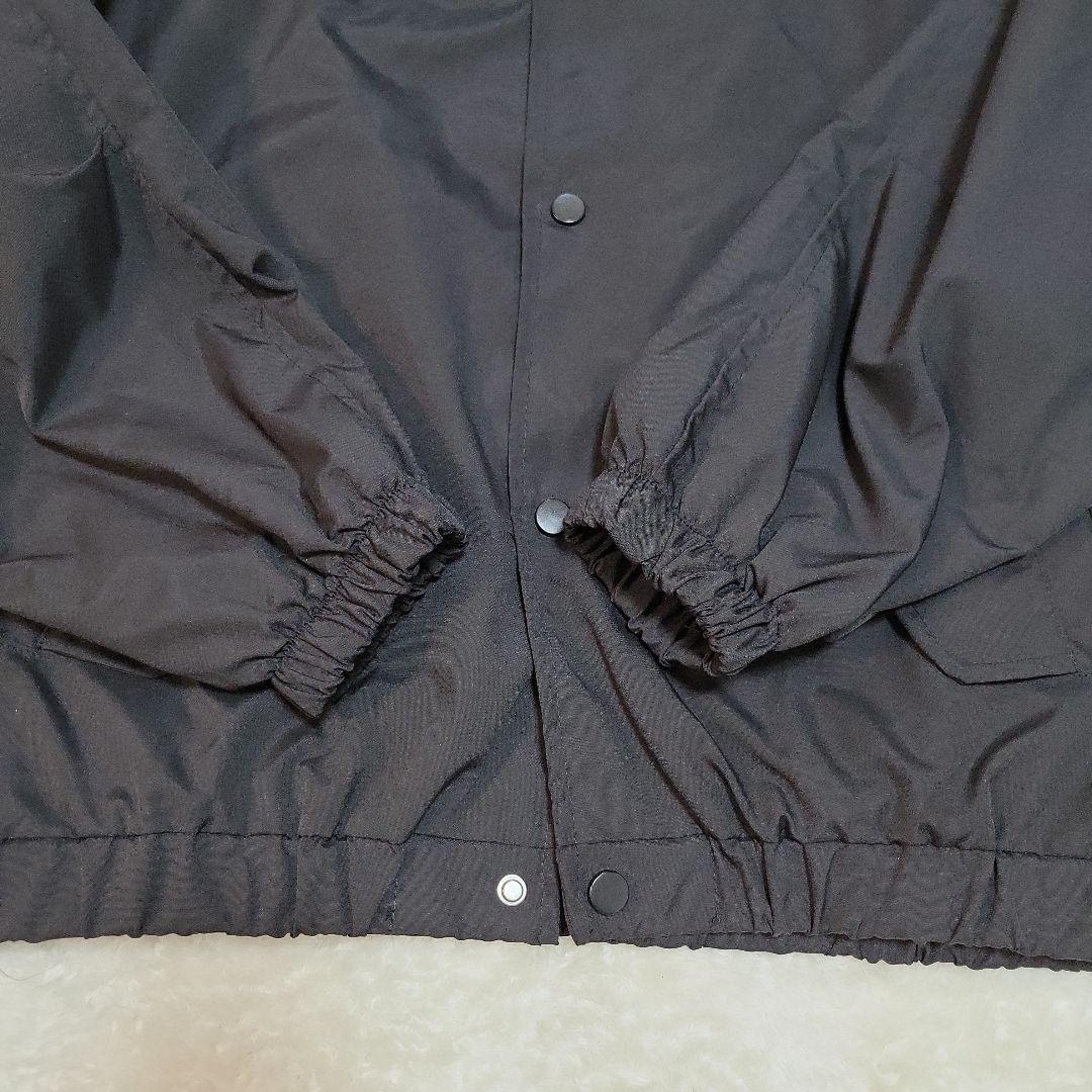 【美品】Stüssy ブラック コーチジャケット コーデュロイ襟 L