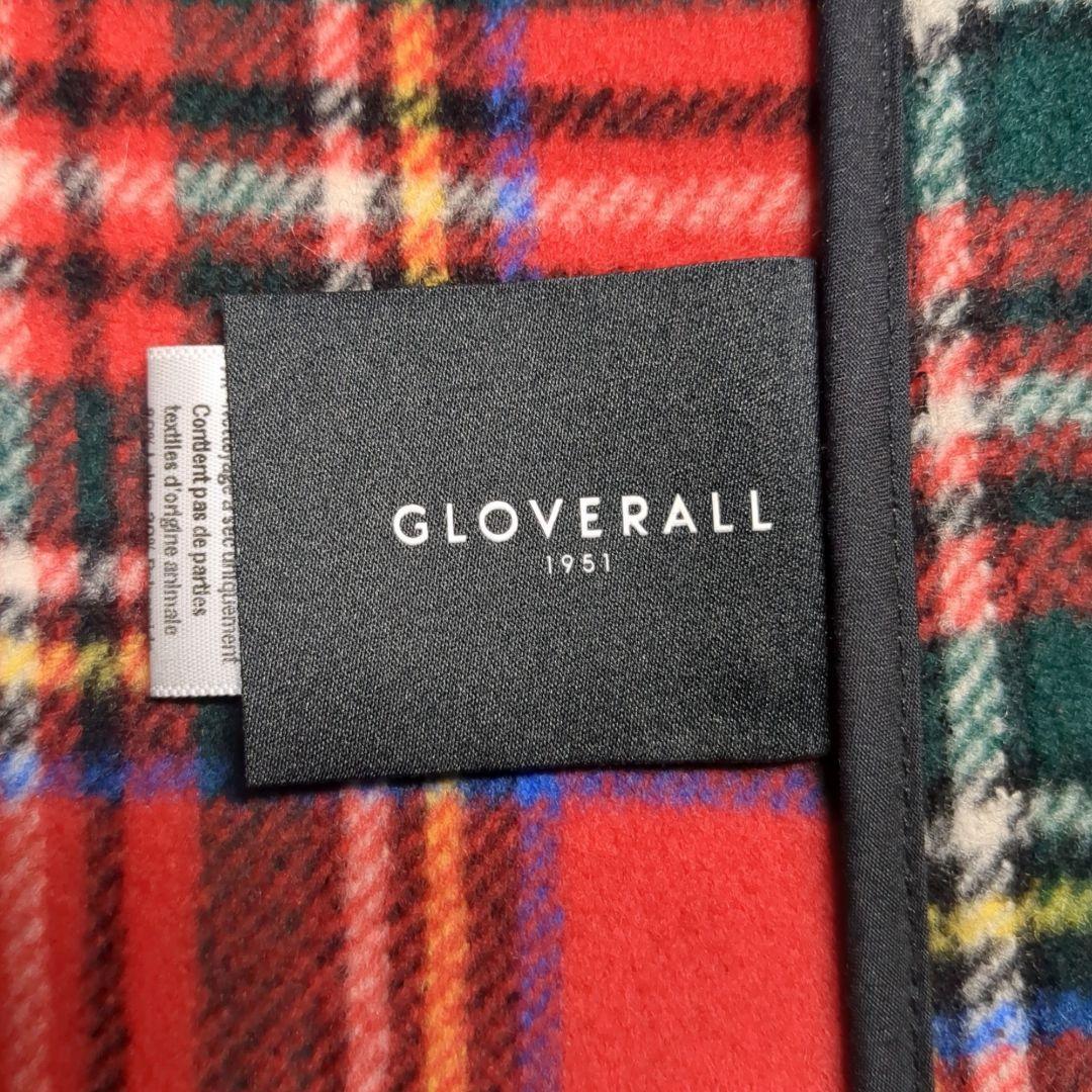 現行タグ✨️英国製✨️Gloverall ロング丈 裏地チェック ダッフルコート