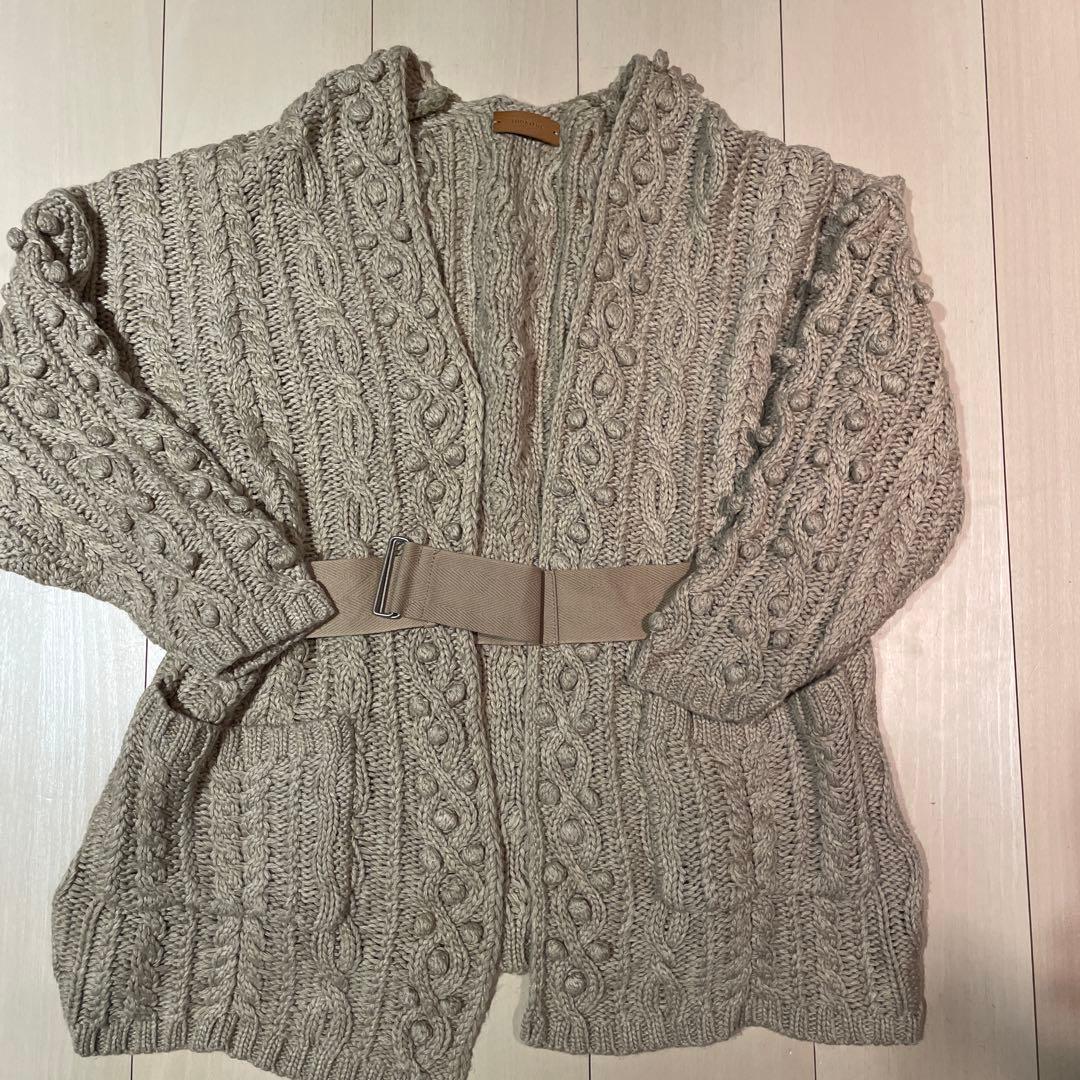 トップス TODAYFUL Aran Knit Cardigan