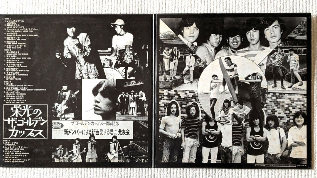 ザゴールデンカップス(長い髪の少女）2枚組アルバム