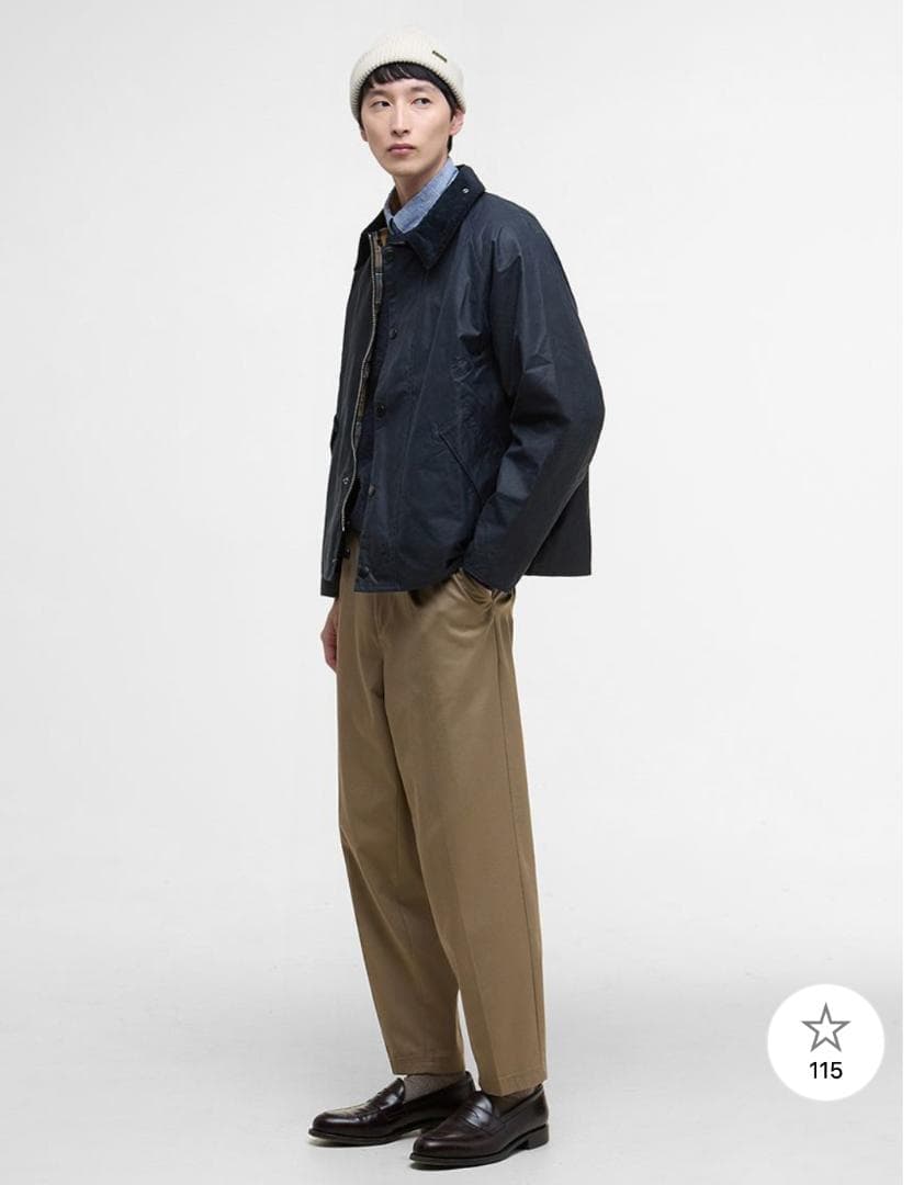 未使用 25aw　Barbour　バブアー　トランスポート　ショート丈ジャケット