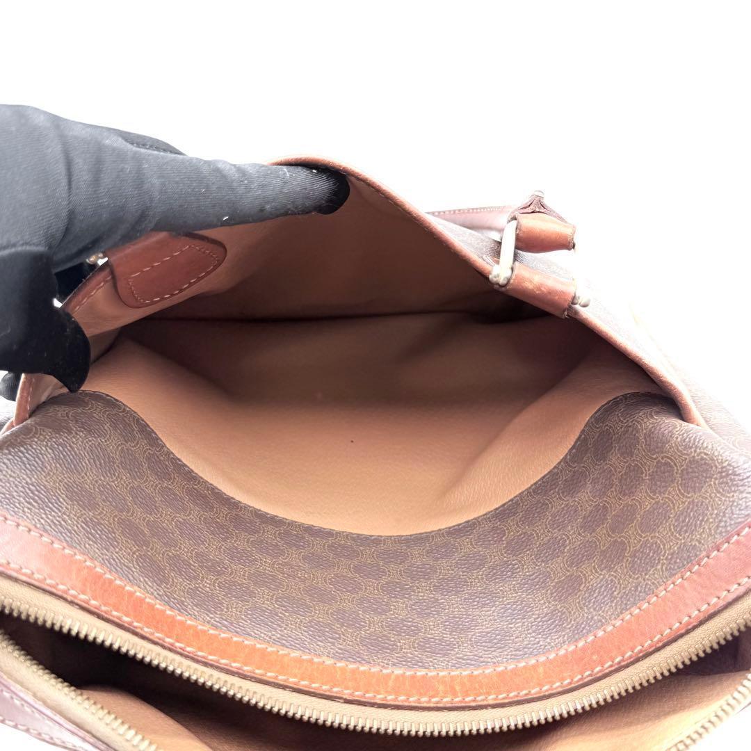 CELINE セリーヌ　マカダム　トリオンフ　ミニボストンバッグ　ハンドバッグ