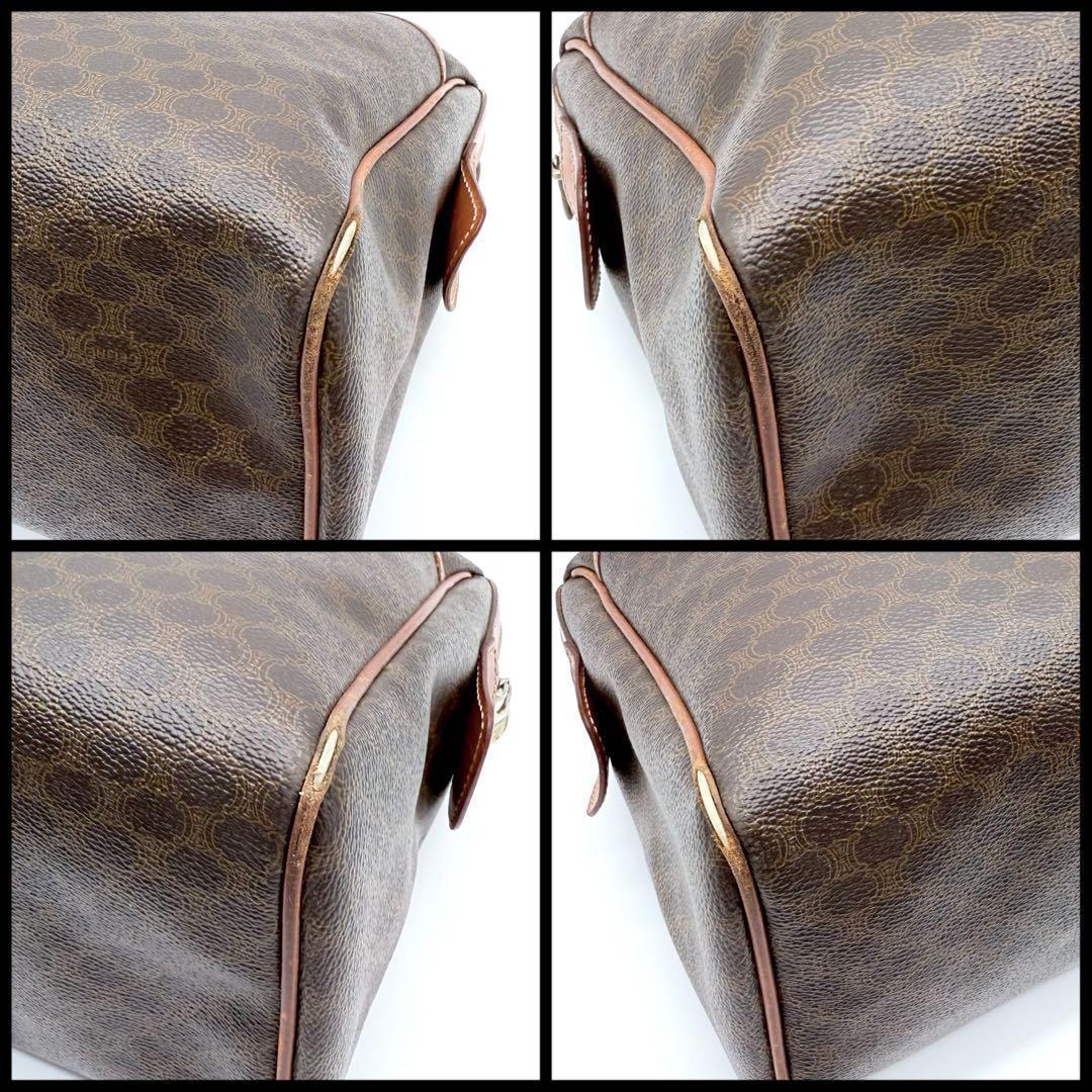 CELINE セリーヌ　マカダム　トリオンフ　ミニボストンバッグ　ハンドバッグ