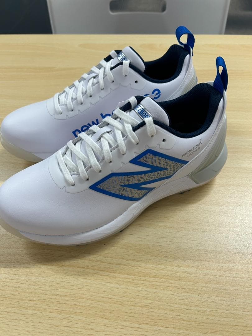 New Balance N500 ゴルフシューズ ホワイト/ブルー 新品未使用