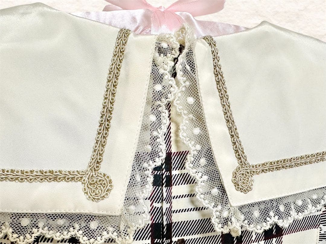 Angelic Pretty British Bear ワンピース アイボリー