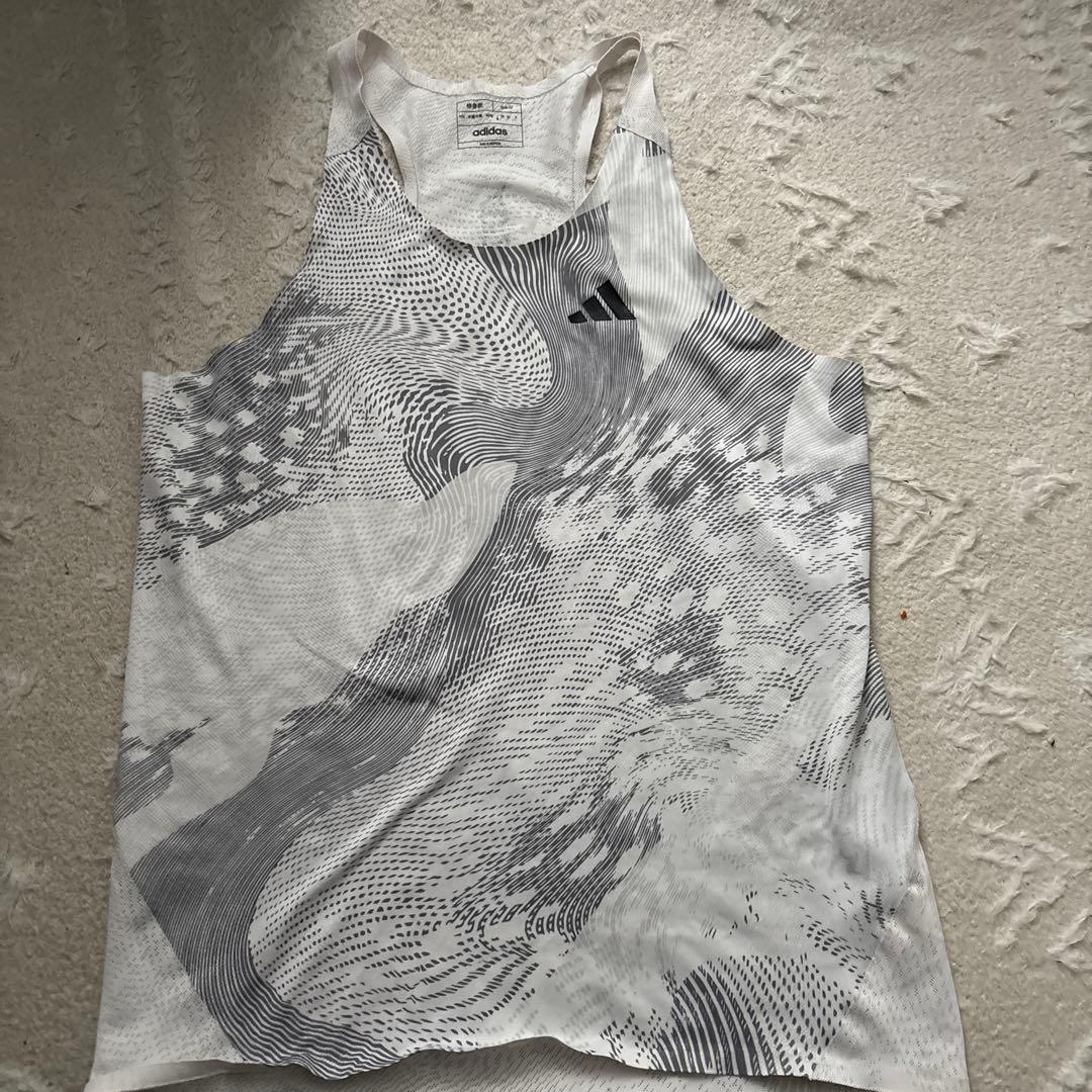 adidas ADIZERO シングレット　セット2枚