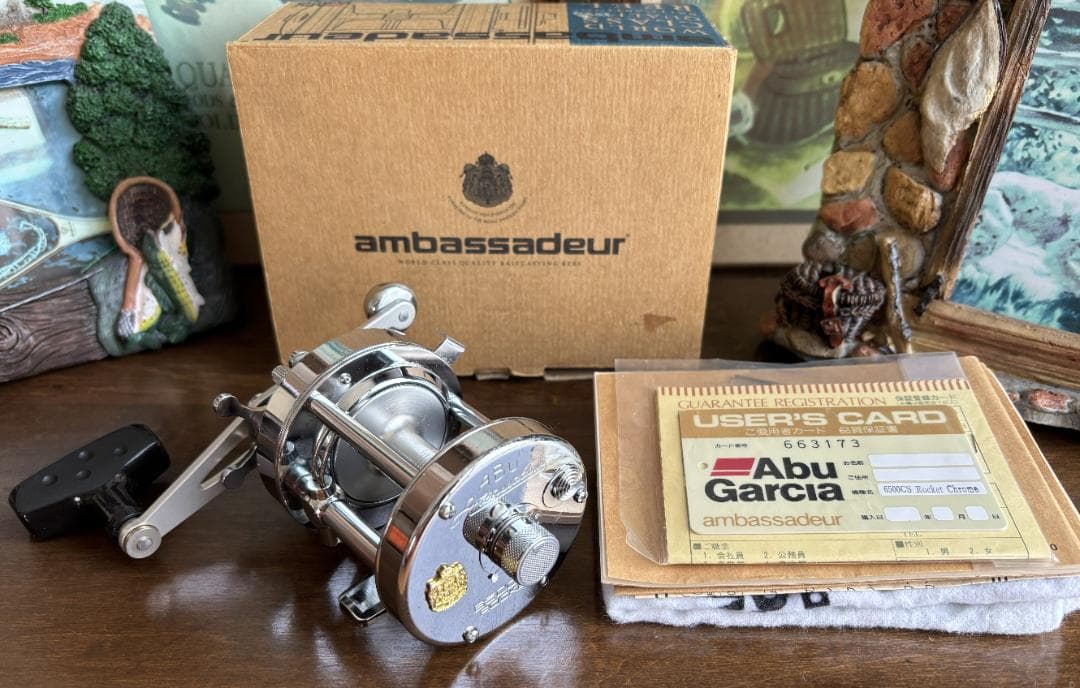 リール ABU Ambassadeur 6500CS ROCKET CHROME