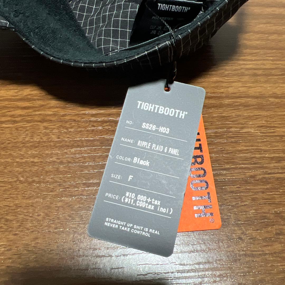 タイトブース tightbooth RIPPLE PLAID 6 PANEL