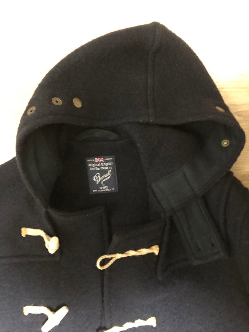 グローバーオール　MONTY ダッフルコート　黒　美品
