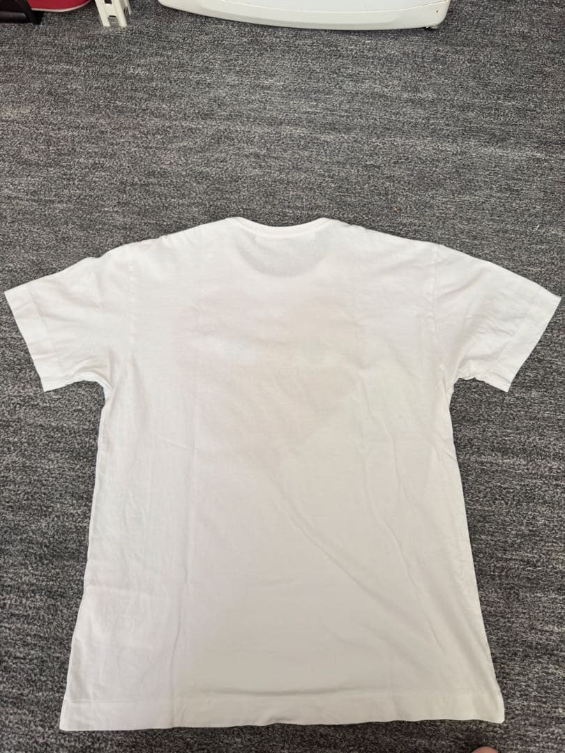 プレイコムデギャルソン　メンズ　白　半袖　Tシャツ　Mサイズ
