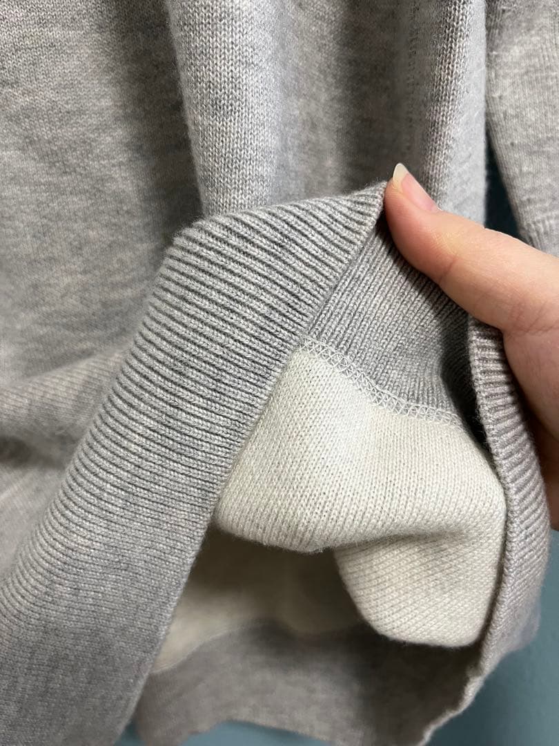 Drawer ロングスリーブニットワンピース