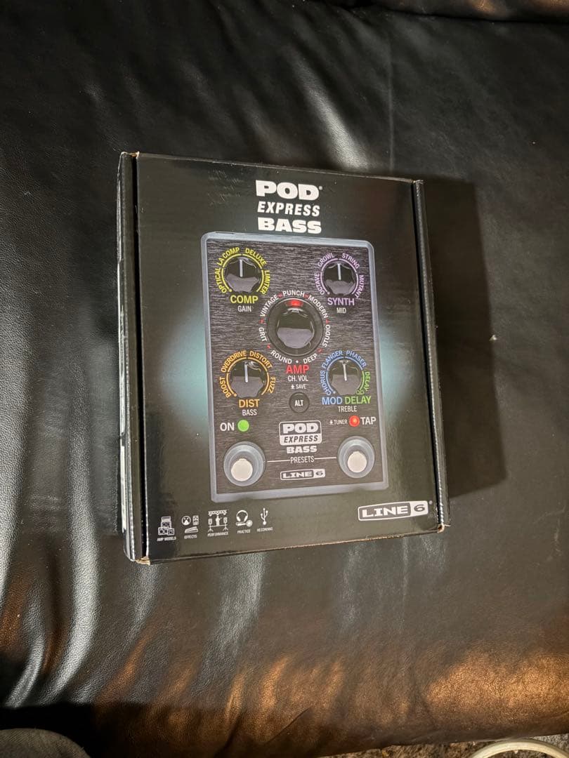 LINE 6 POD Express Bass ベース　エフェクター