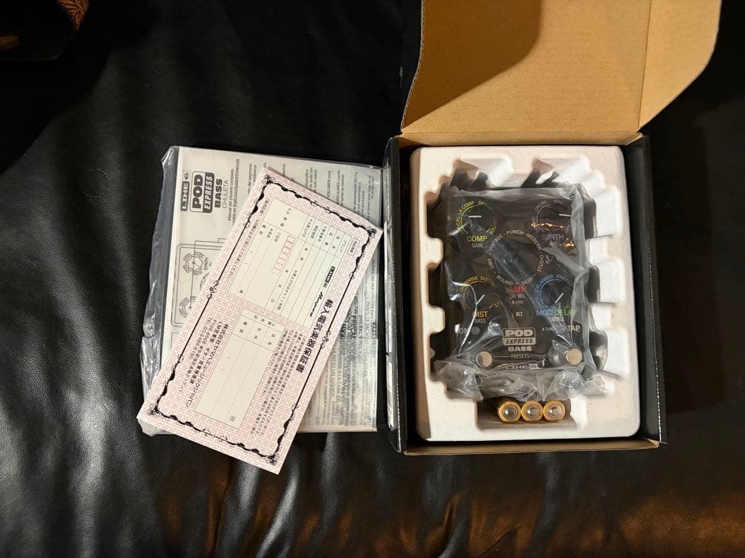 LINE 6 POD Express Bass ベース　エフェクター