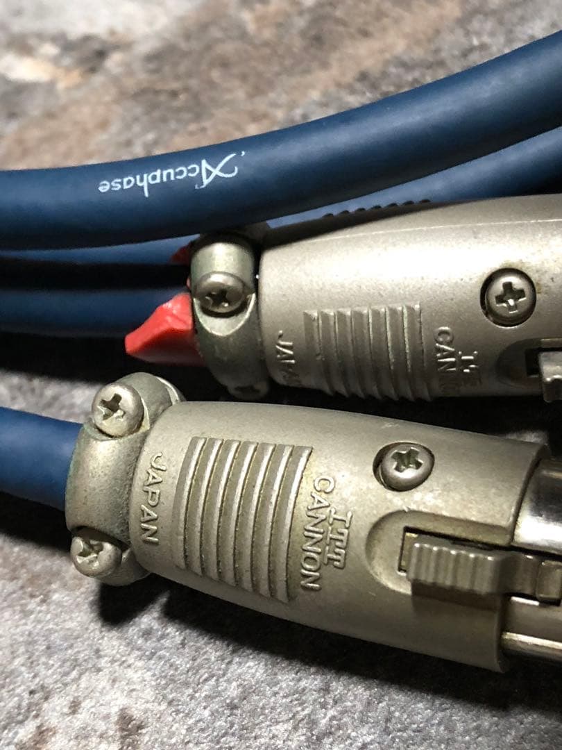 Accuphase アキュフェーズ XLRケーブル 1m ペア2本 動作正常