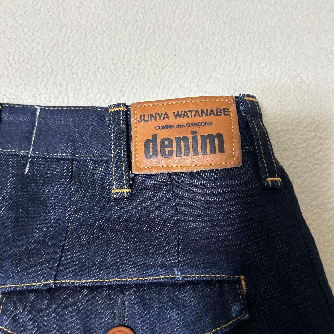 JUNYA WATANABE タックワイドデニムパンツXS