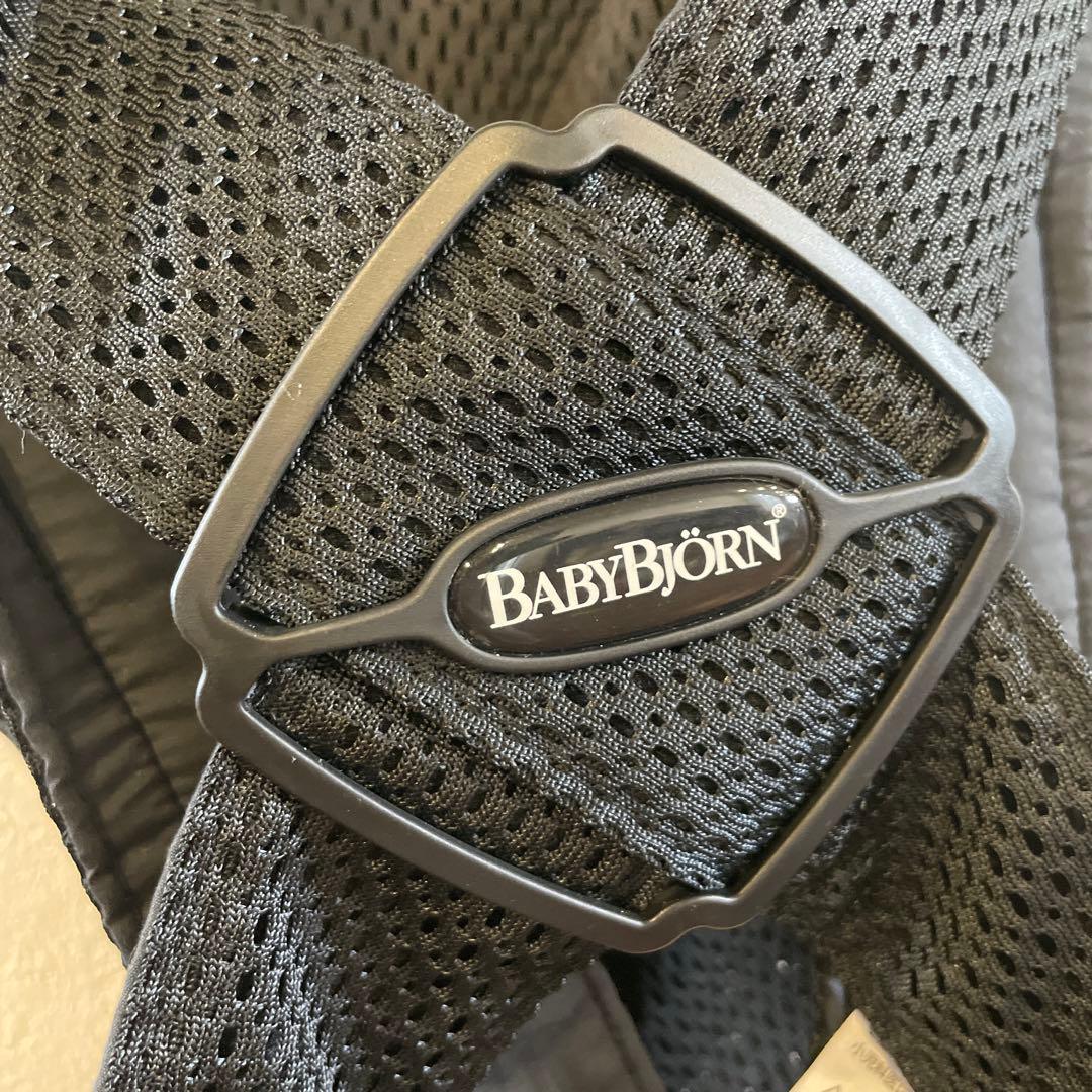 BABYBJÖRN ベビーキャリア MINI Air抱っこ紐アンスラサイト