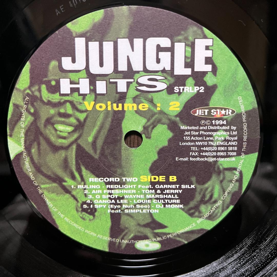 2LP’ Various – Jungle Hits Volume 2